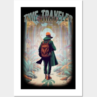 Time traveler art Posters and Art